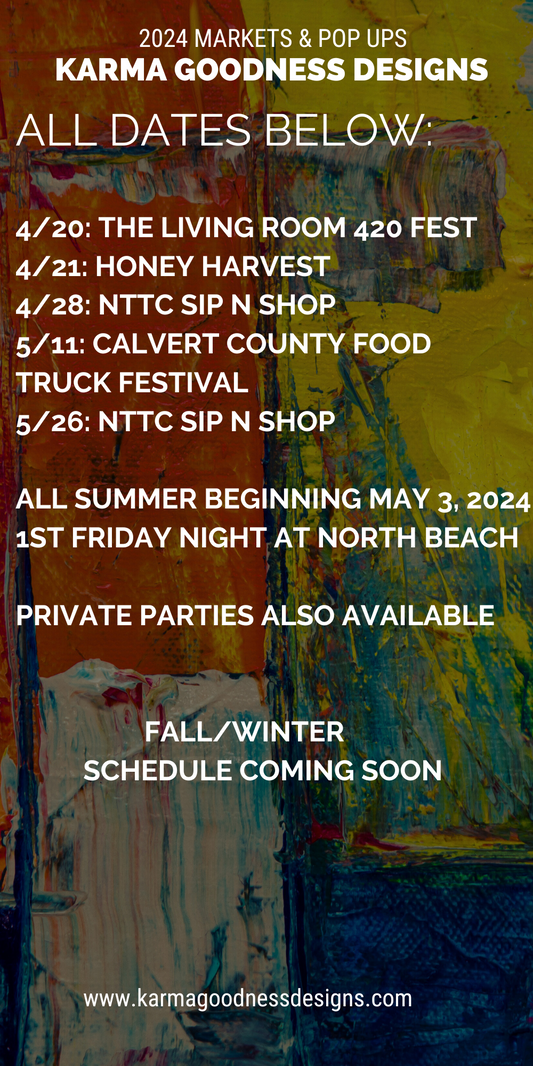 2024 Shows, Markets & Pop Ups