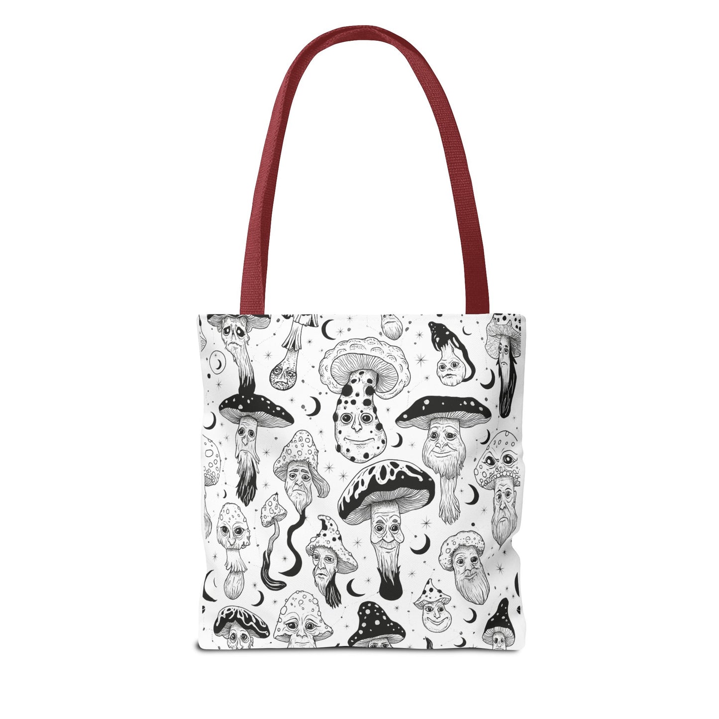 KGD Doodle Art Collection | Whimsical Mushroom Tote Bag