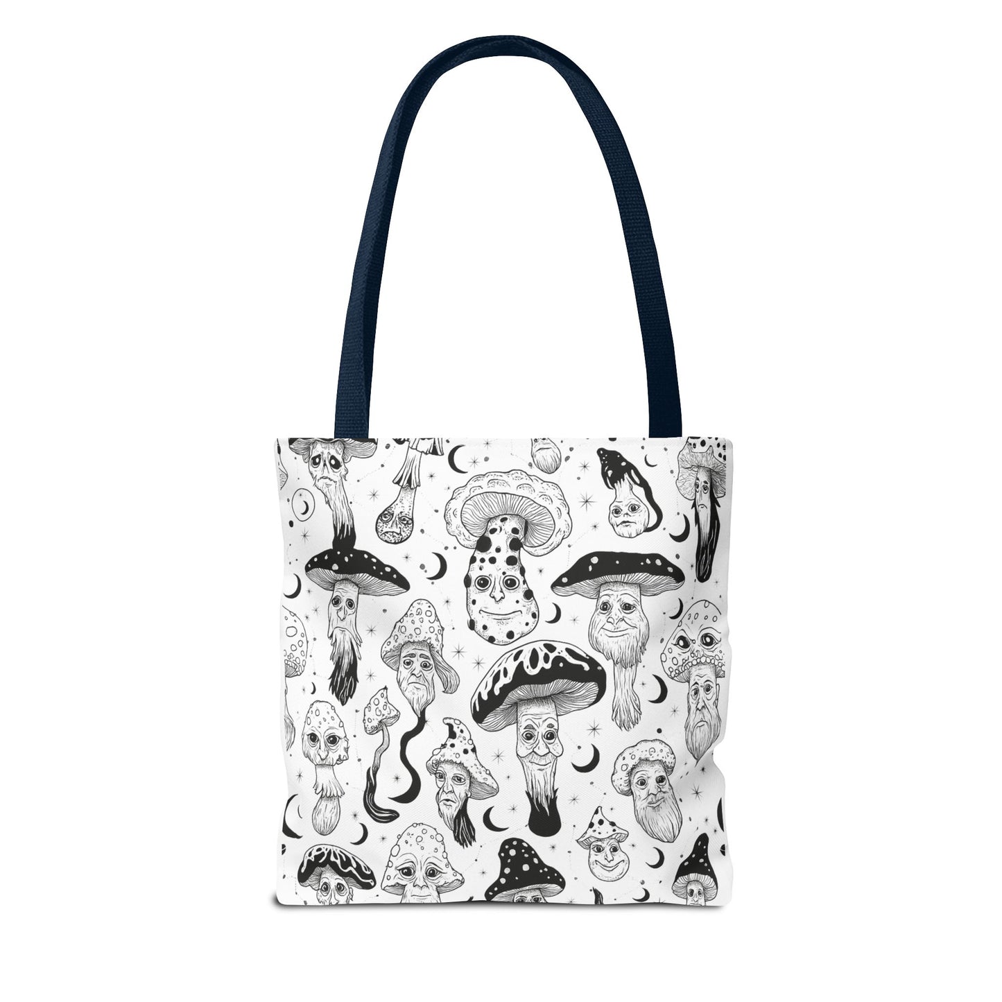 KGD Doodle Art Collection | Whimsical Mushroom Tote Bag