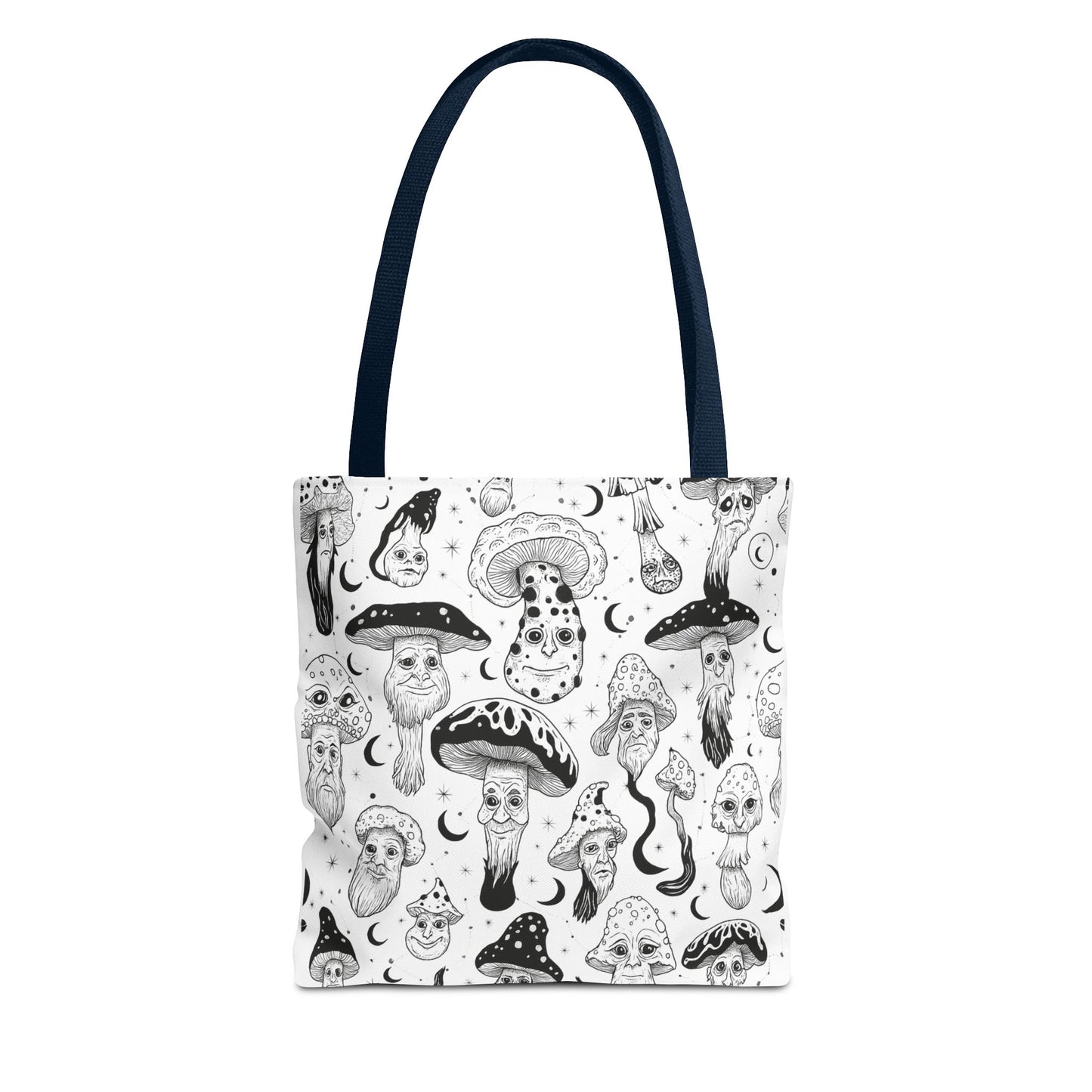 KGD Doodle Art Collection | Whimsical Mushroom Tote Bag