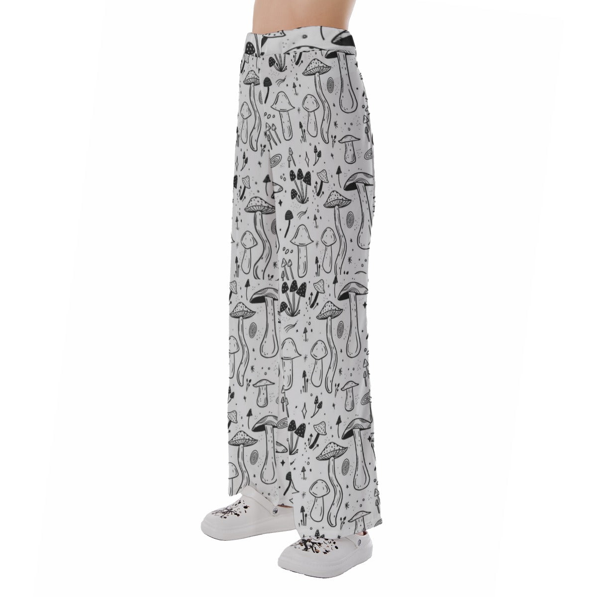 KGD DOODLE ART CLOTHING Mushroom Women's Pajama Pants