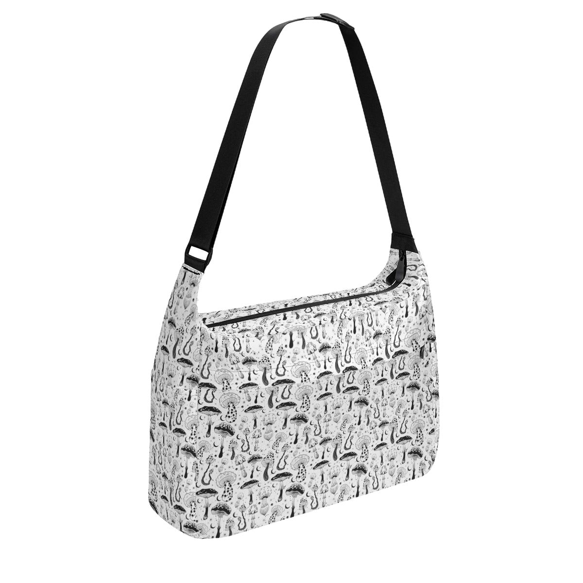 KGD COLOR ME Mushroom Doodle Art Shoulder Bag