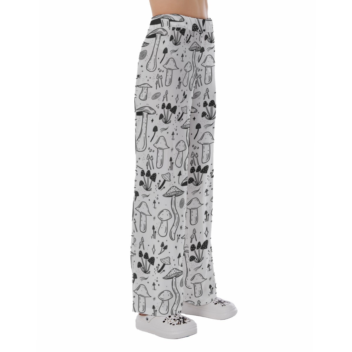 KGD DOODLE ART CLOTHING Mushroom Women's Pajama Pants