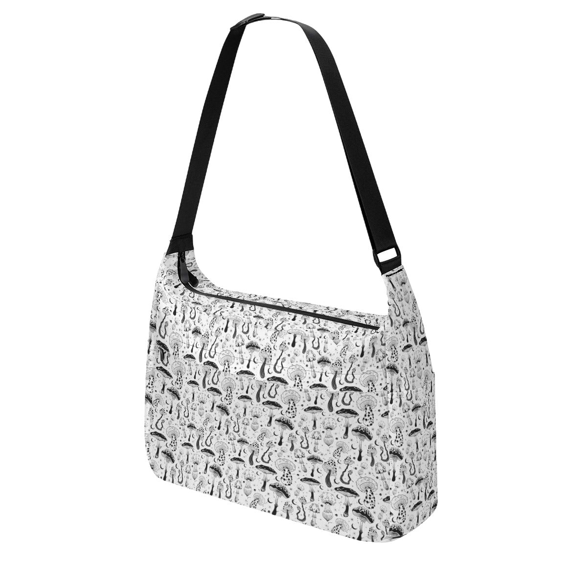 KGD COLOR ME Mushroom Doodle Art Shoulder Bag