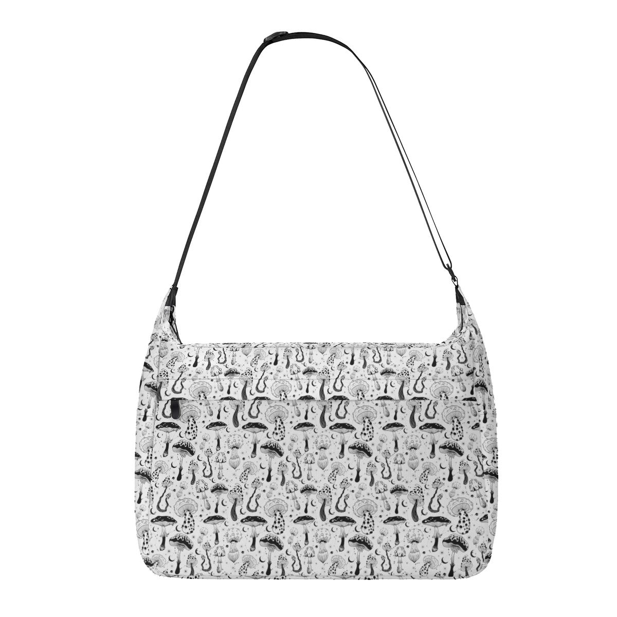 KGD COLOR ME Mushroom Doodle Art Shoulder Bag