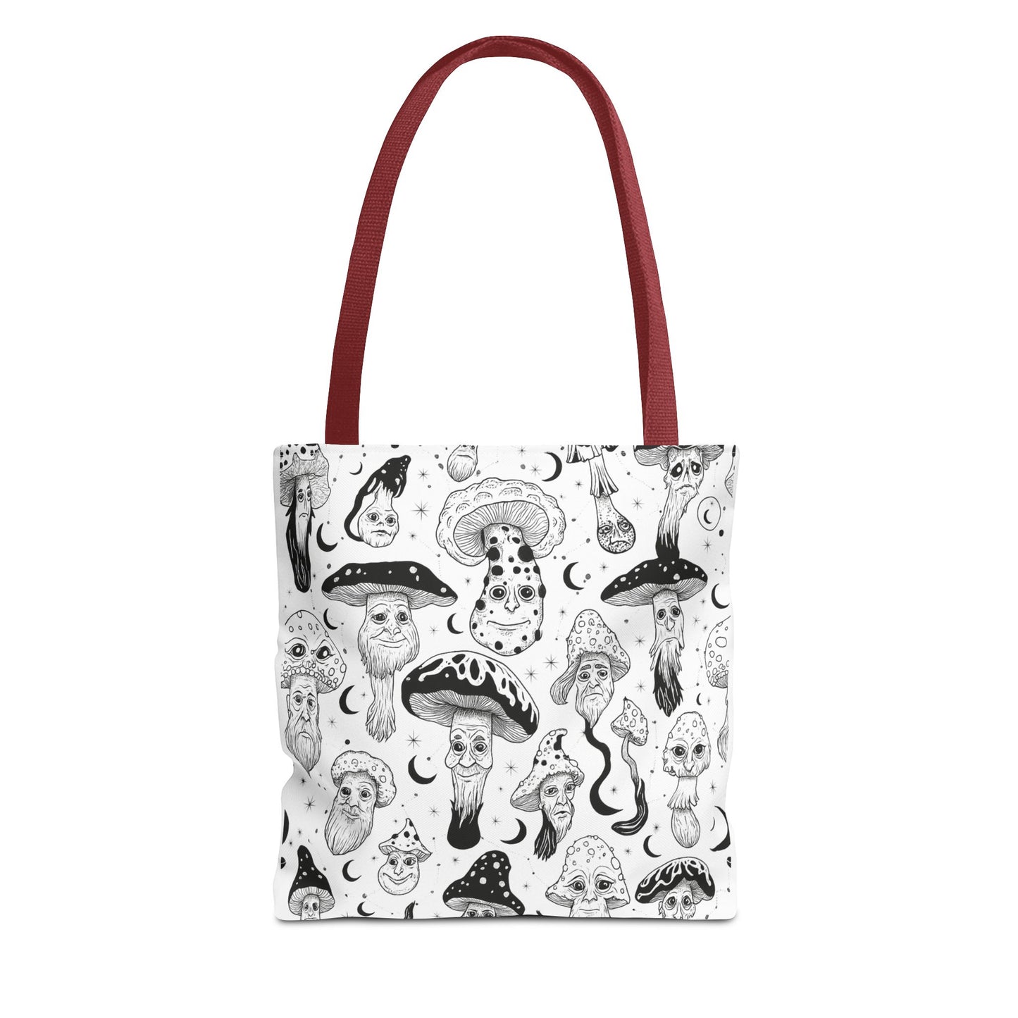 KGD Doodle Art Collection | Whimsical Mushroom Tote Bag