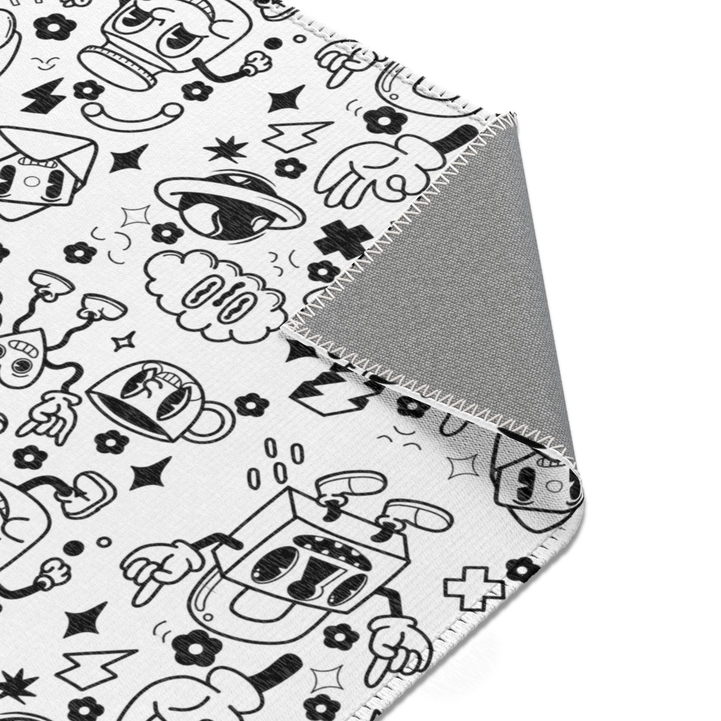 Karma Goodness Designs COLOR ME Doodle Art Collection | Doodle Rug