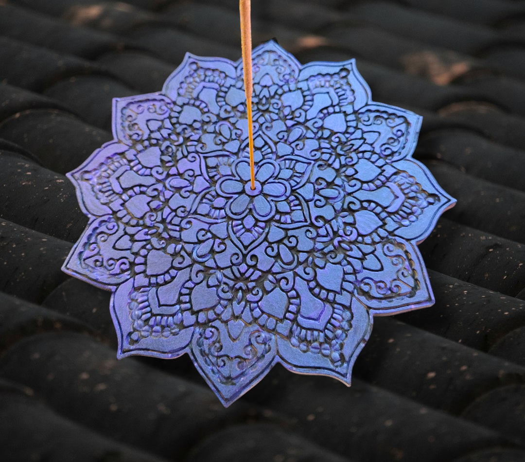 Jesmonite Mandela Incense Burners from Karma Goodness Designs