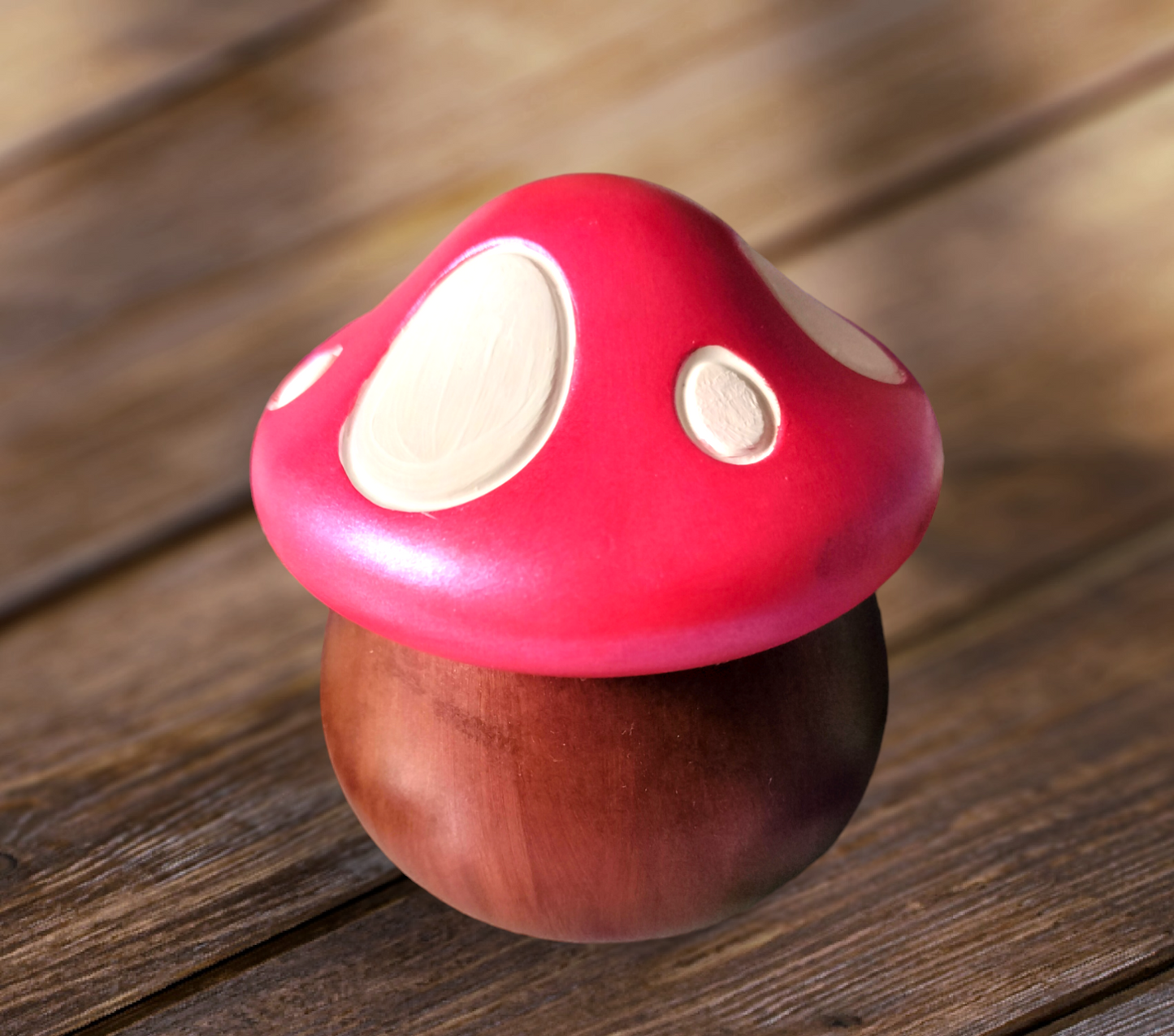 Stone Mushroom Bowls with Lids  from Karma Goodness Designs