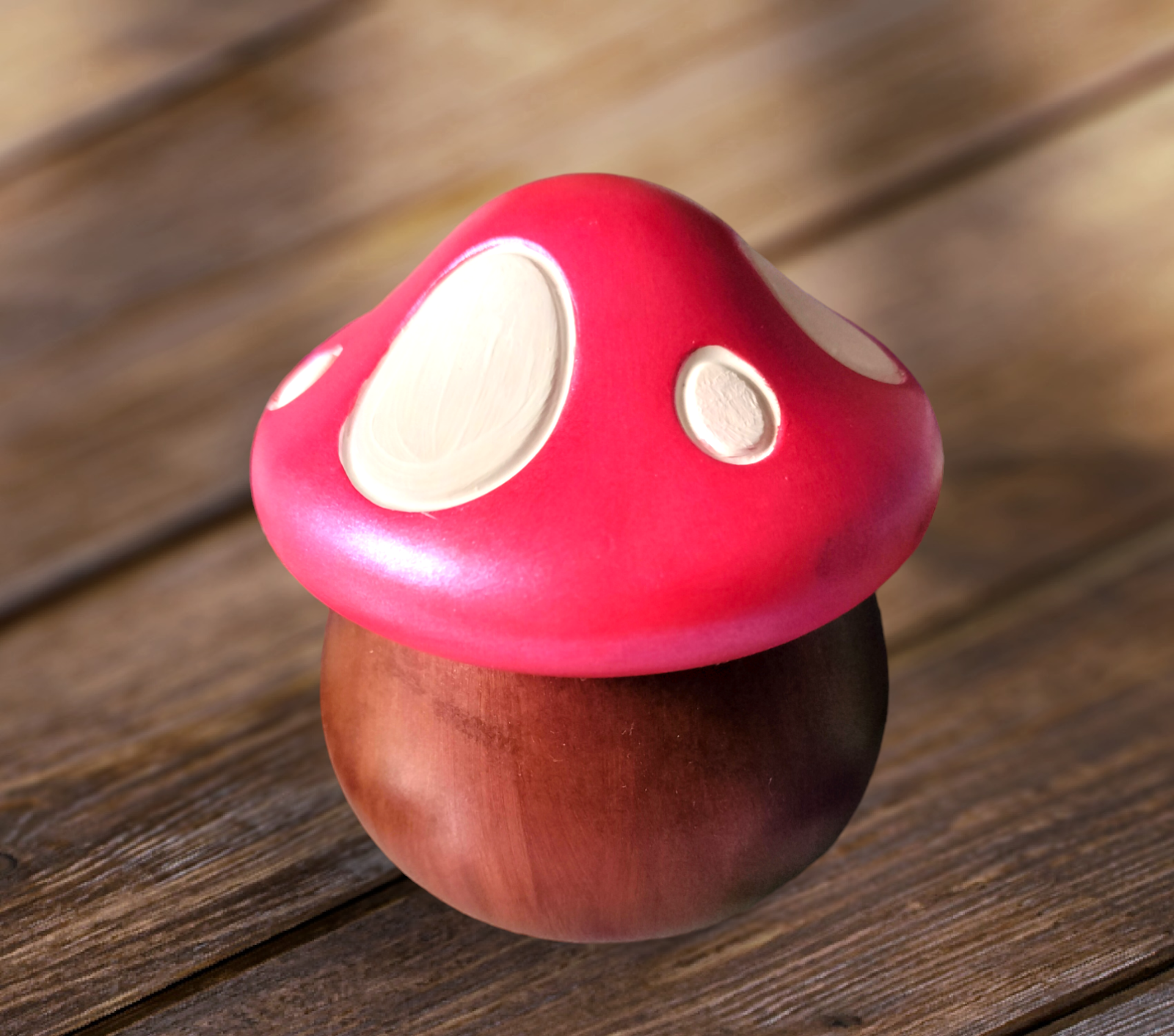 Stone Mushroom Bowls with Lids  from Karma Goodness Designs