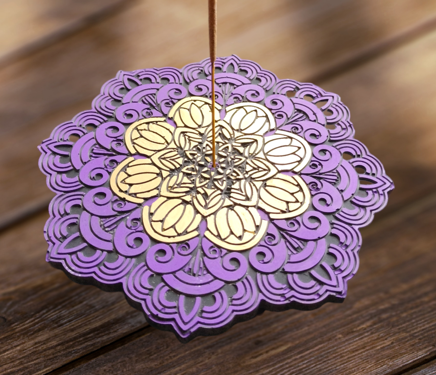 Jesmonite Mandela Incense Burners from Karma Goodness Designs