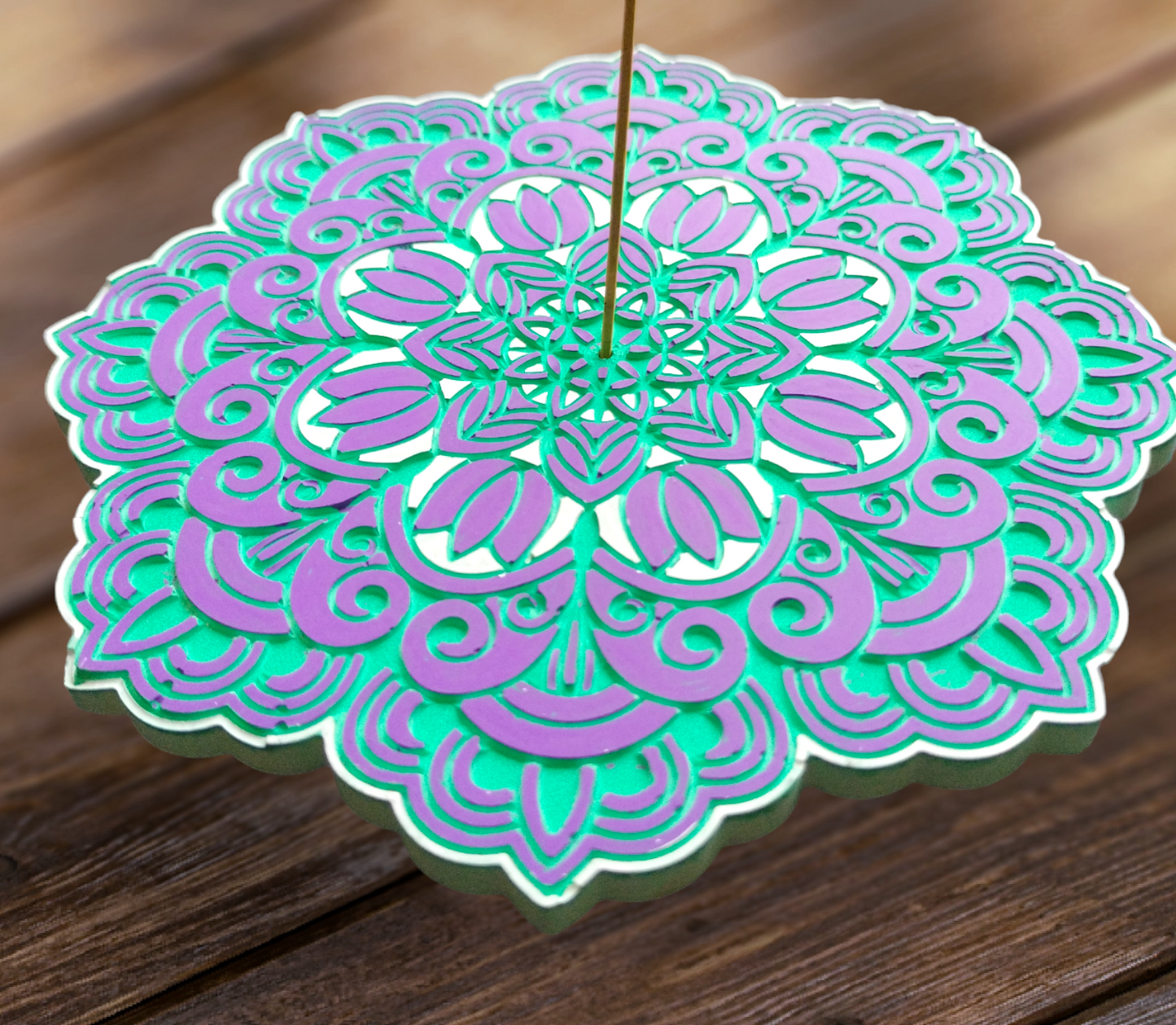 Jesmonite Mandela Incense Burners from Karma Goodness Designs