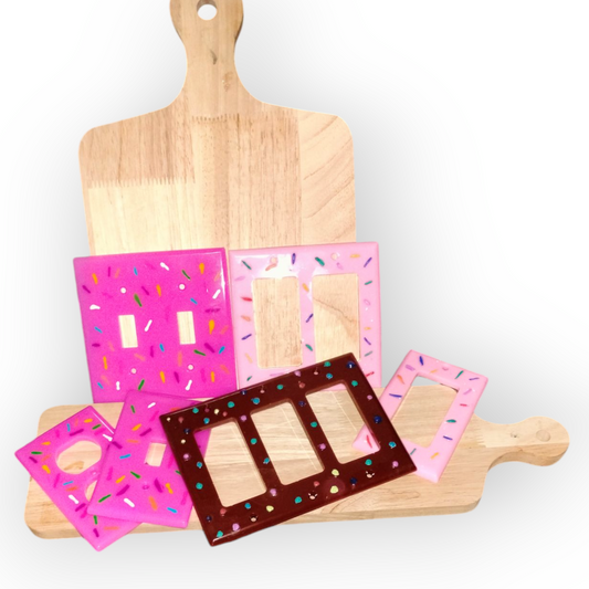 Candy Resin light switch Light switch from Karma Goodness Designs
