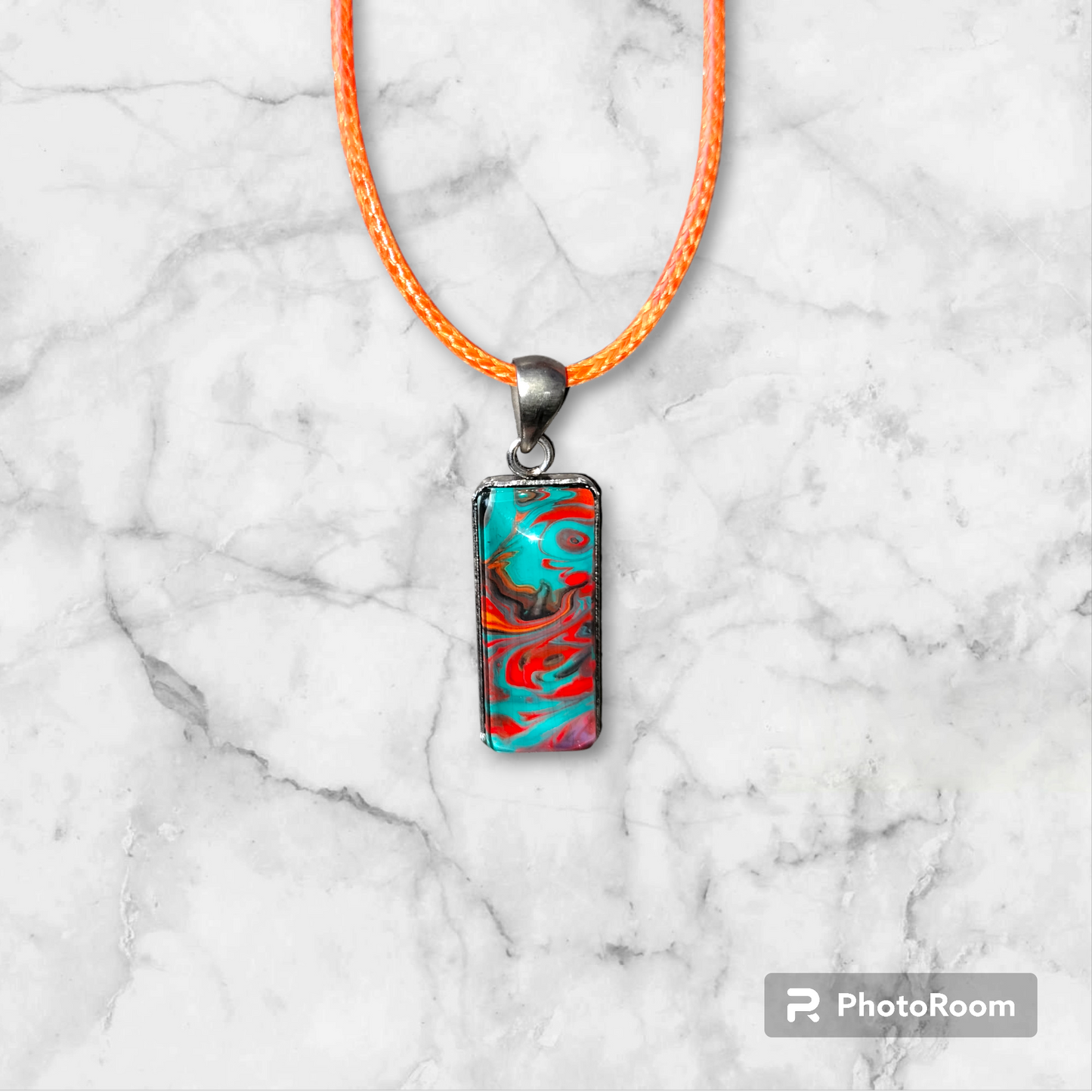 Fluid Art Necklaces  from Karma Goodness Designs