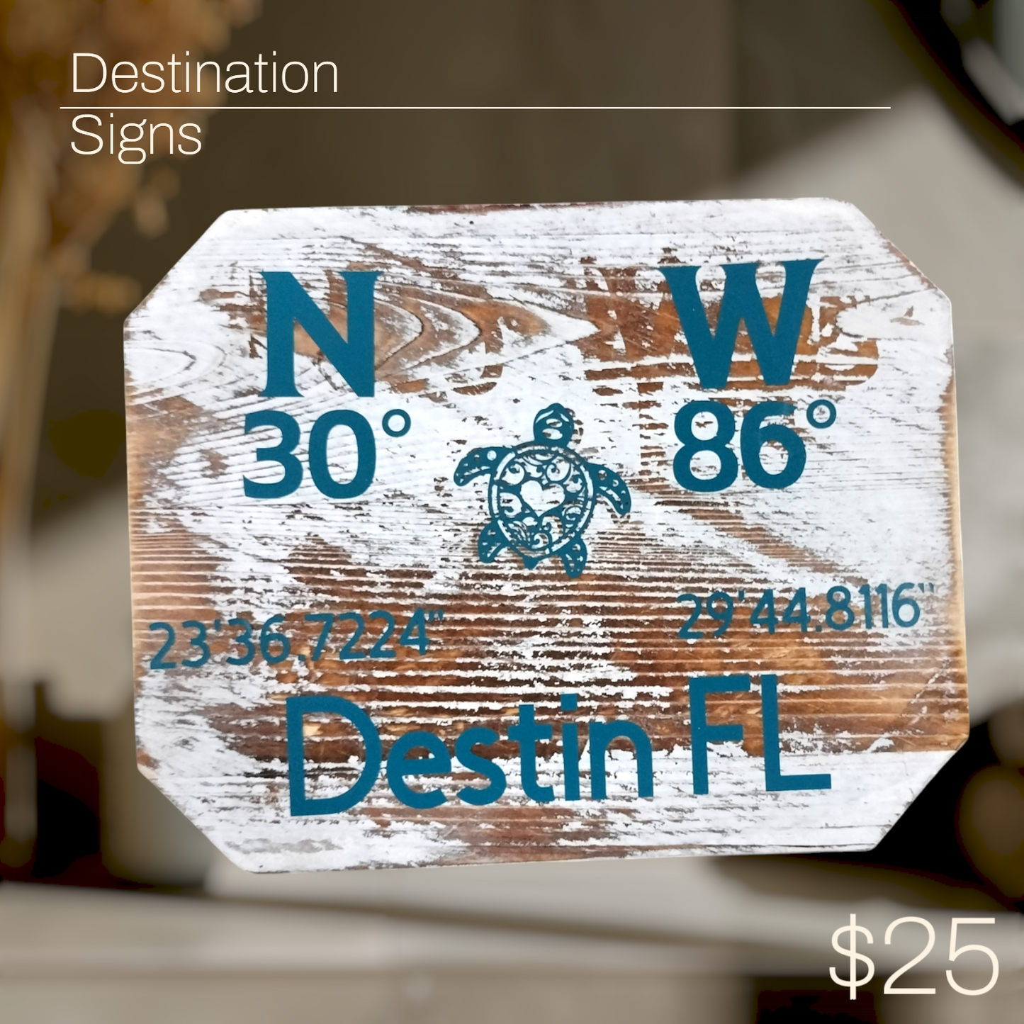 Destination Signs Sign from Karma Goodness Designs
