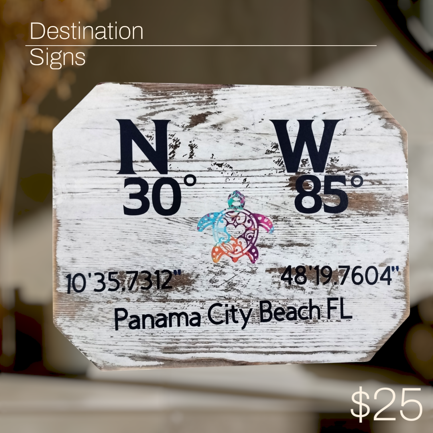 Destination Signs Sign from Karma Goodness Designs