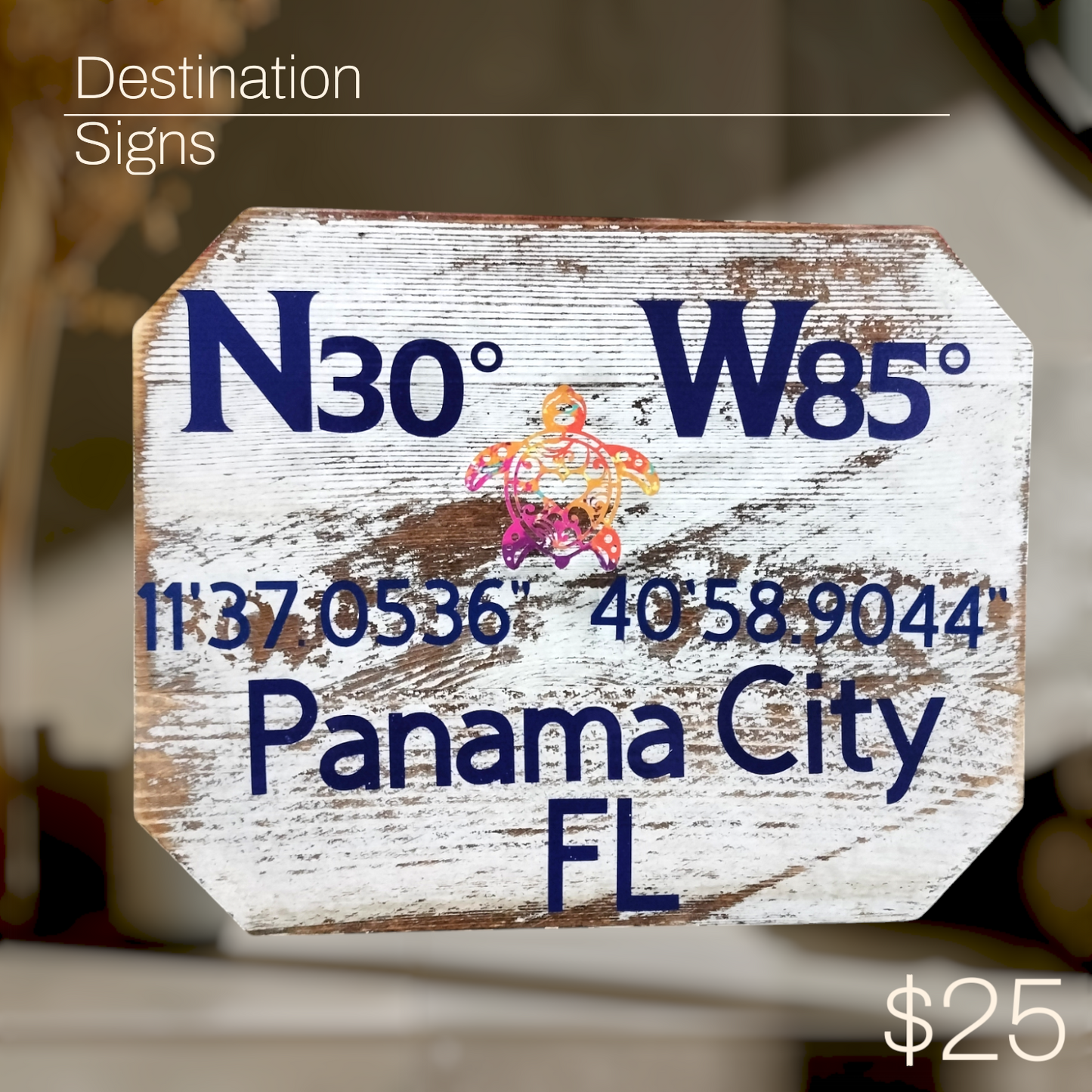 Destination Signs Sign from Karma Goodness Designs
