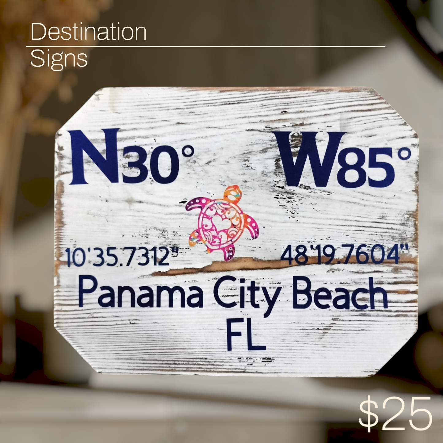 Destination Signs Sign from Karma Goodness Designs