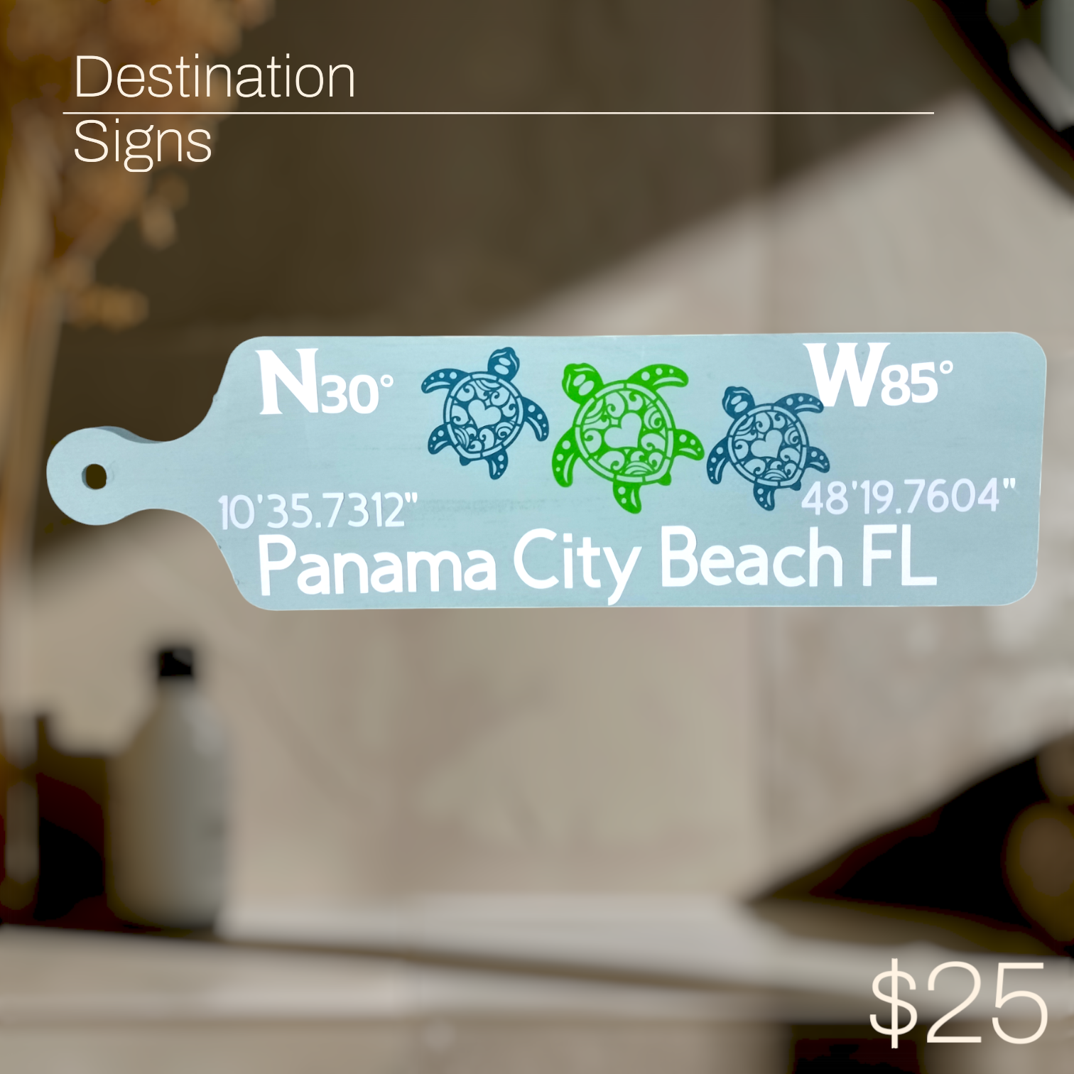 Destination Signs Sign from Karma Goodness Designs