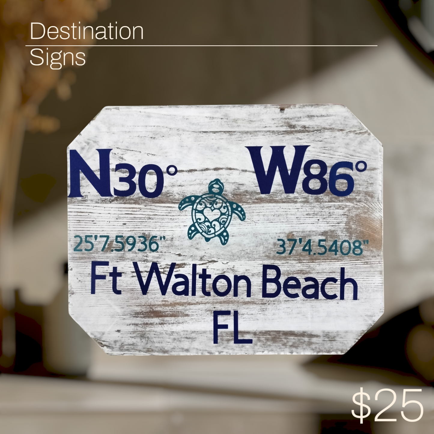 Destination Signs Sign from Karma Goodness Designs