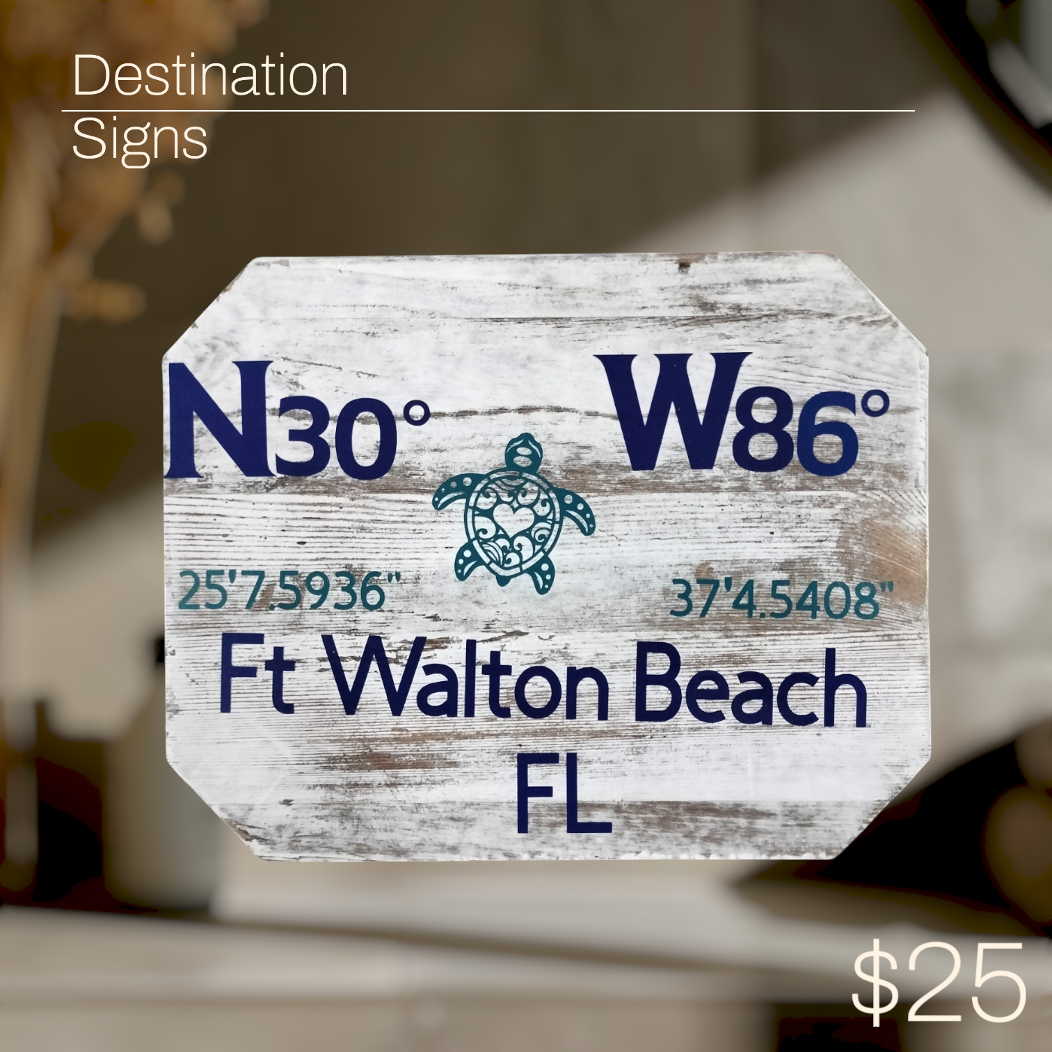 Destination Signs Sign from Karma Goodness Designs