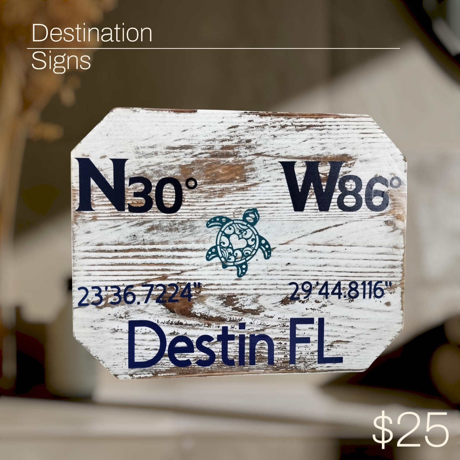 Destination Signs Sign from Karma Goodness Designs