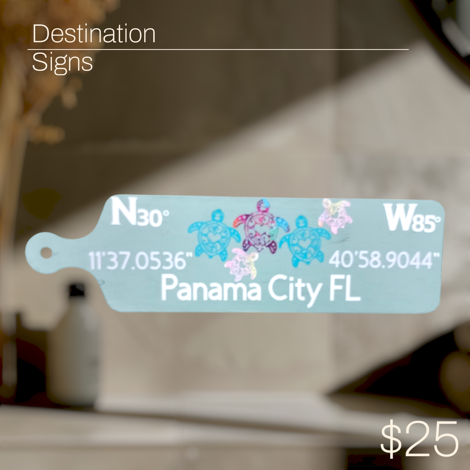 Destination Signs Sign from Karma Goodness Designs
