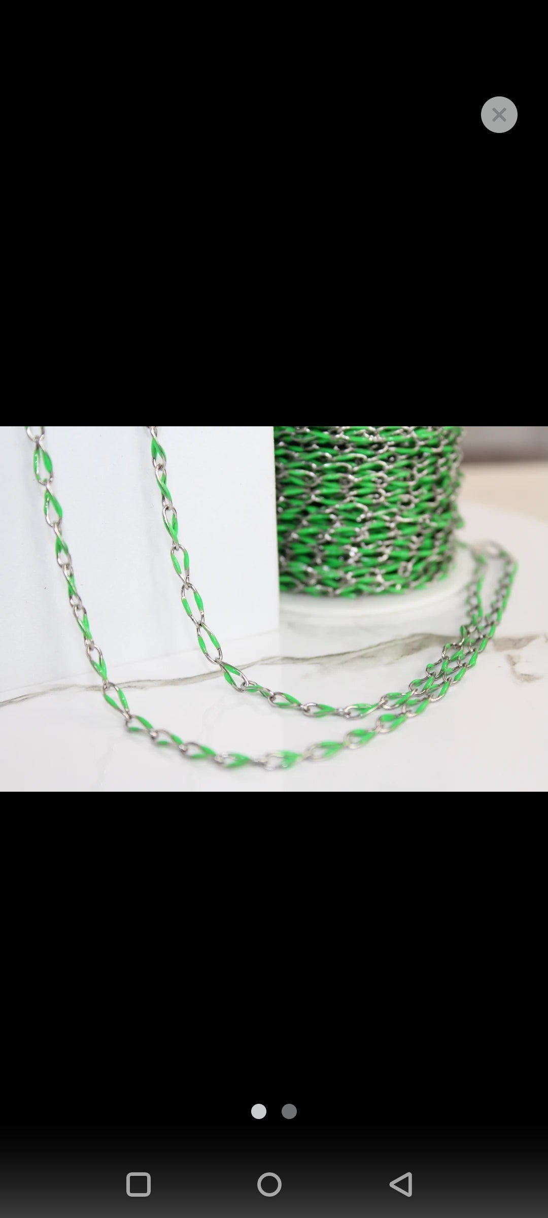 Surgical Stainless Steel Chain from Karma Goodness Designs