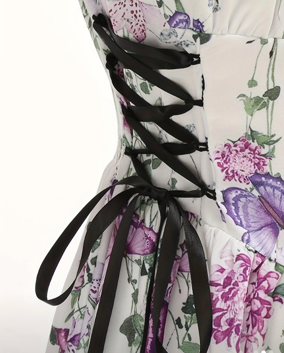 Floral A-Line Party Dress  from Karma Goodness Designs