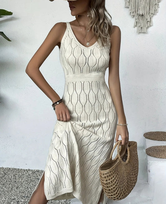 Women's V-Neck Sleeveless Dress  from Karma Goodness Designs