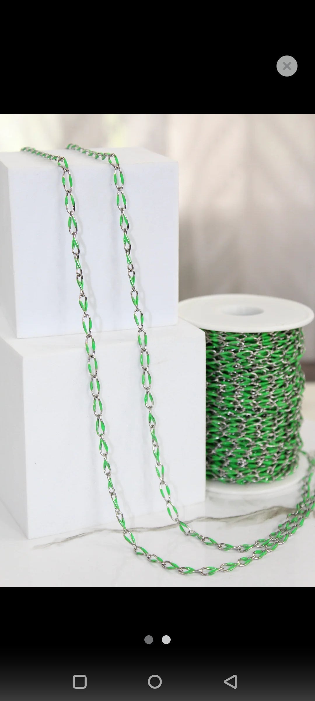 Surgical Stainless Steel Chain from Karma Goodness Designs
