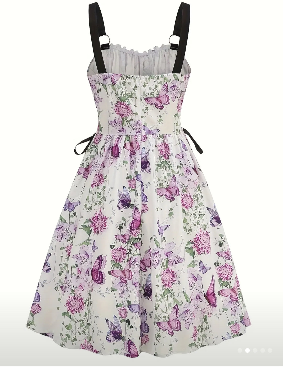 Floral A-Line Party Dress  from Karma Goodness Designs