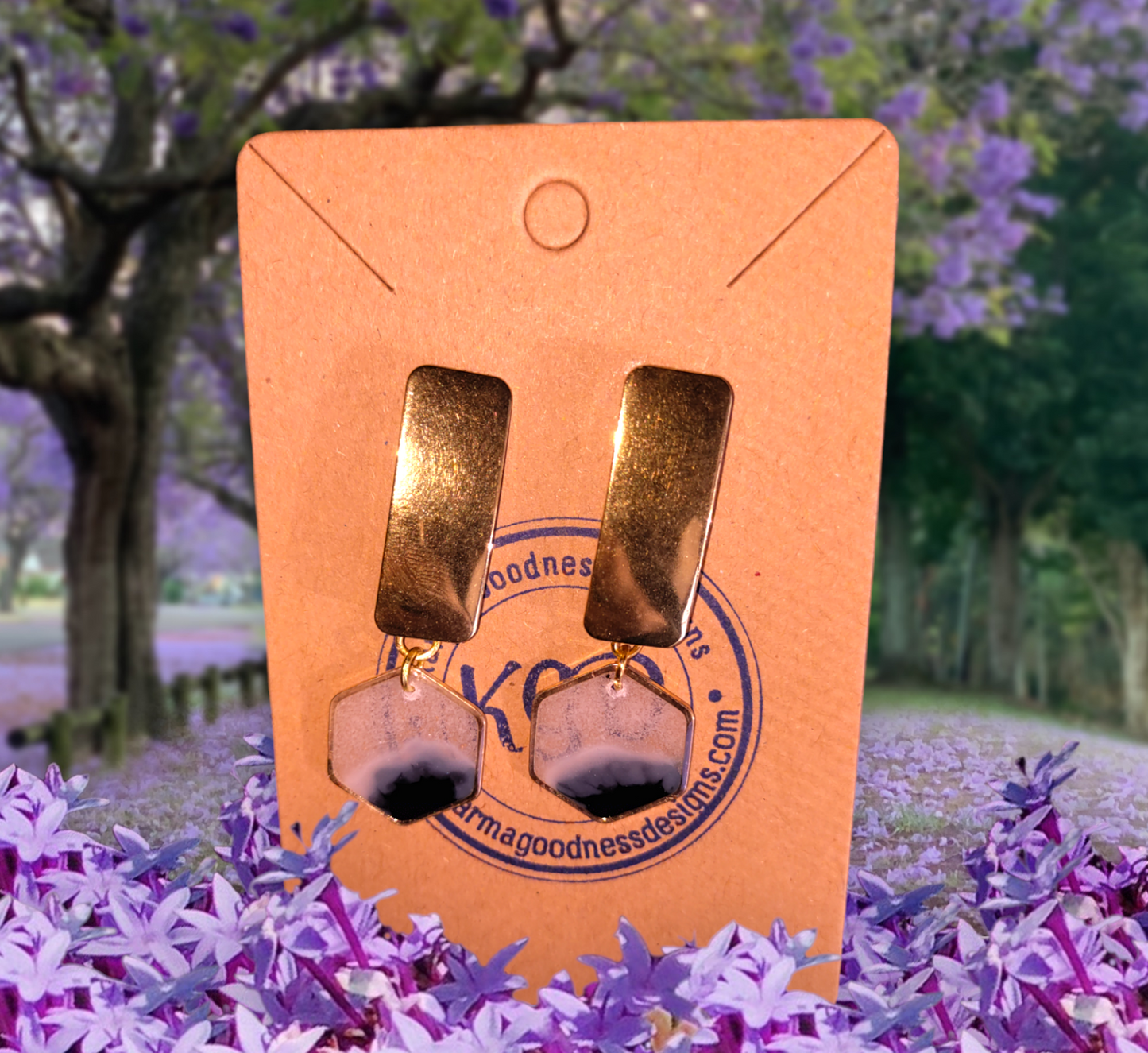 Gulf Sands Emerald Isle - Premium earrings from Karma Goodness Designs - Just $20.00! Shop now at Karma Goodness Designs