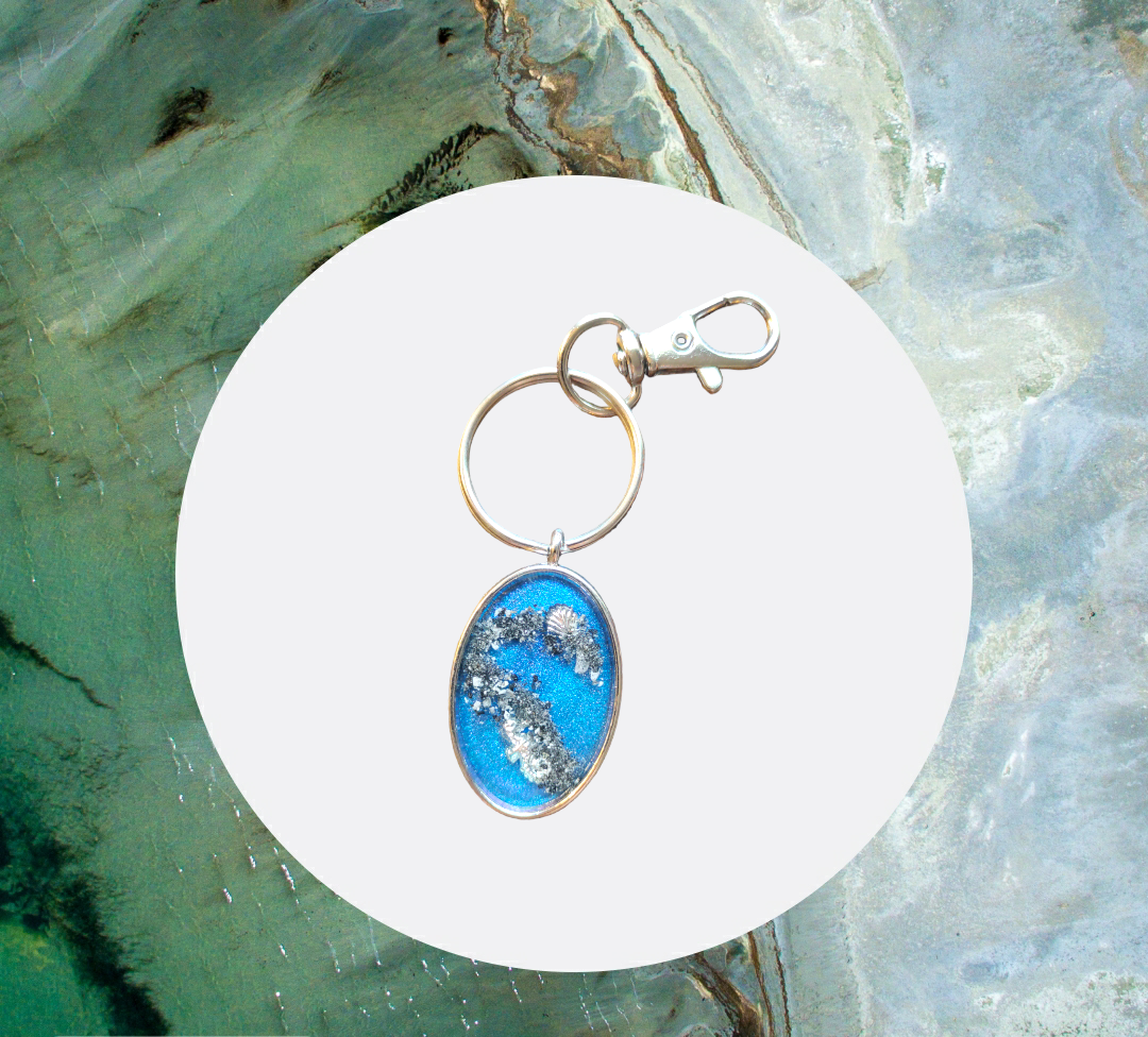 Memorial Keychain Charm from Karma Goodness Designs