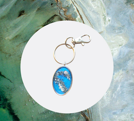 Memorial Keychain Charm from Karma Goodness Designs