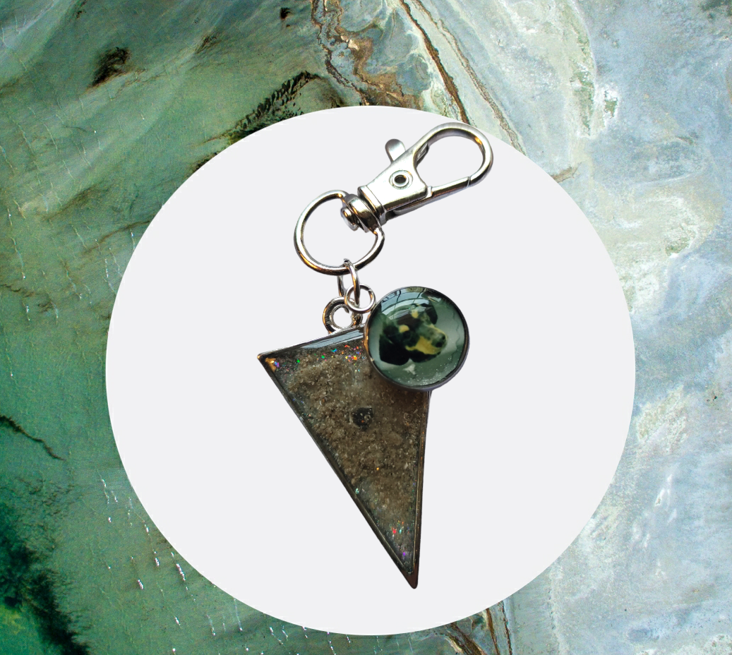 Memorial Keychain Charm from Karma Goodness Designs