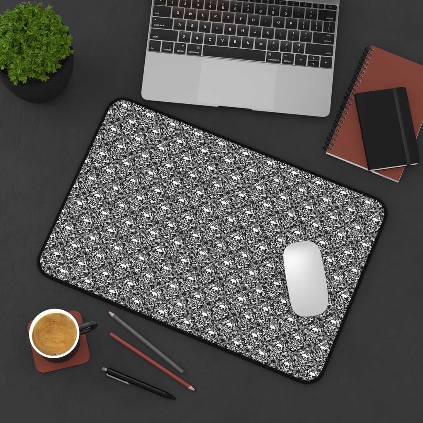 KGD Doodle Art Collection | Skull Mouse Pad