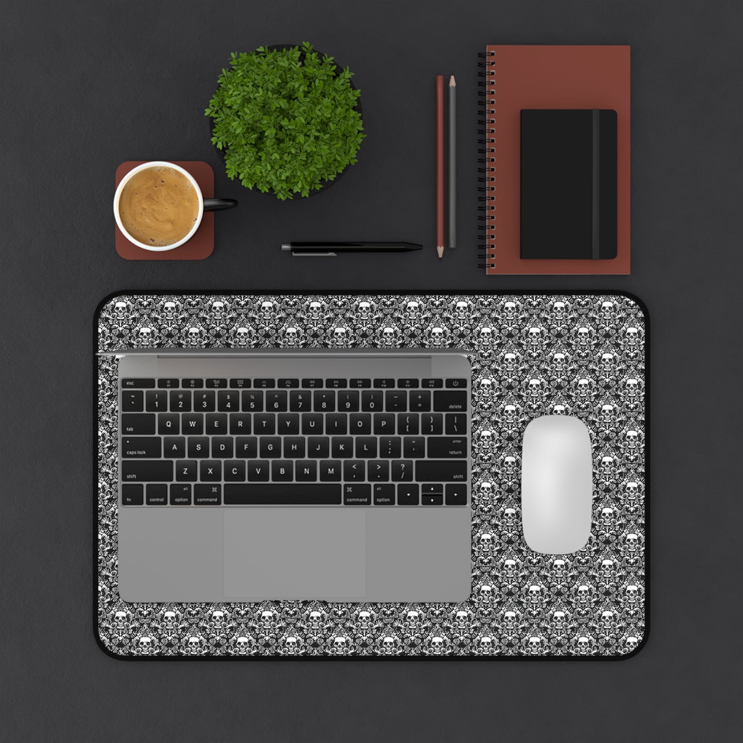 KGD Doodle Art Collection | Skull Mouse Pad