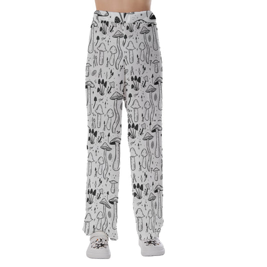KGD DOODLE ART CLOTHING Mushroom Women's Pajama Pants