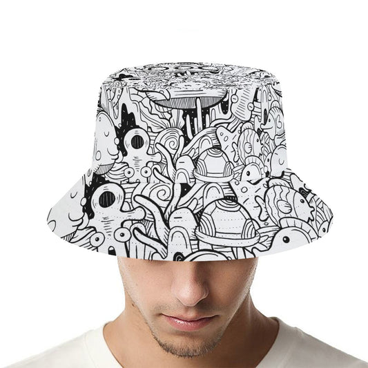 Karma Goodness Designs Doodle Art Bucket Hat