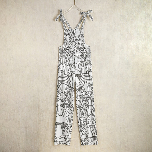Karma Goodness Designs Women's Jumpsuit - Doodle Art Collection Summer Outfit