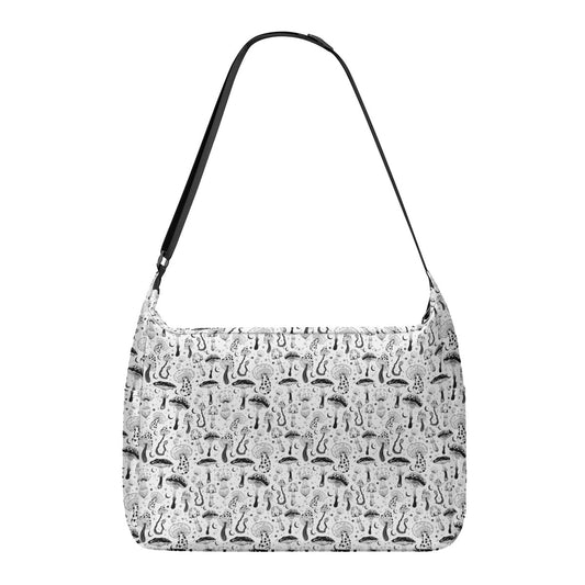 KGD COLOR ME Mushroom Doodle Art Shoulder Bag