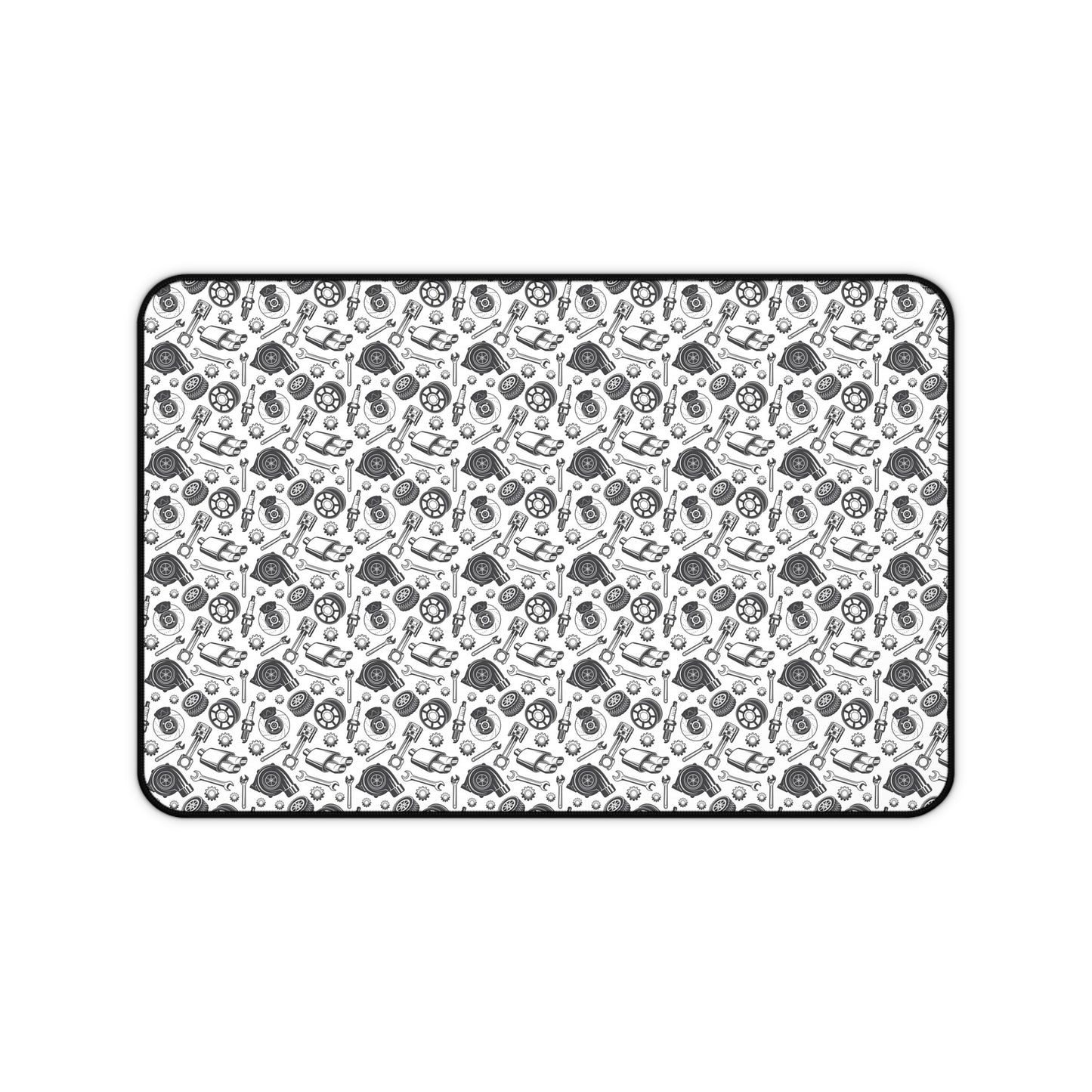 Automotive Desk Mat - Mechanic's Gift, Car Enthusiast Decor, Workshop Accessory, Office Mat, Garage Decor