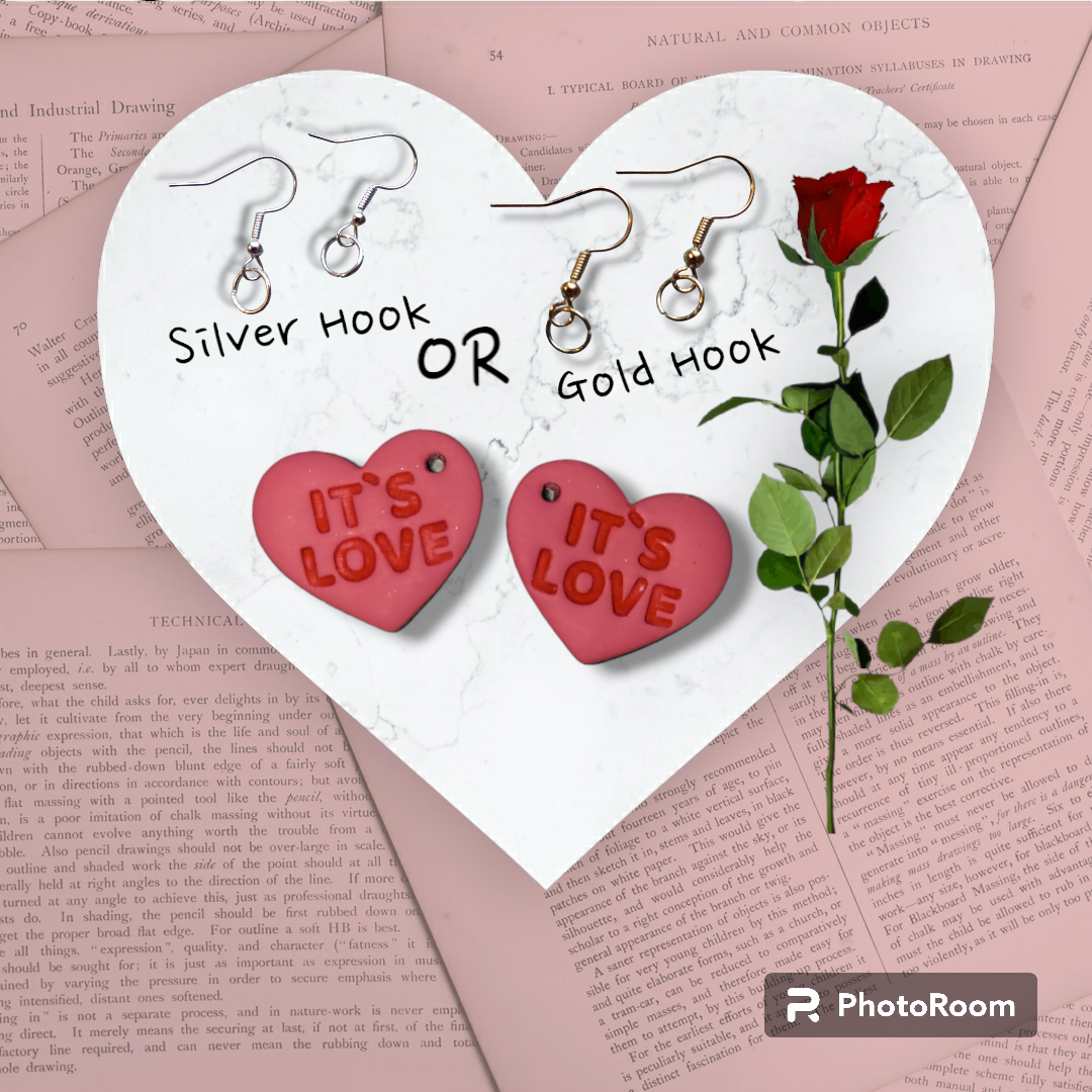 Valentine's Day Conversation Earrings  from Karma Goodness Designs