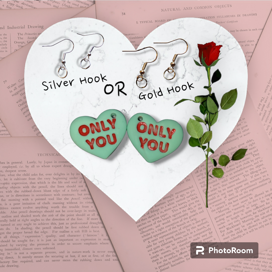 Valentine's Day Conversation Earrings