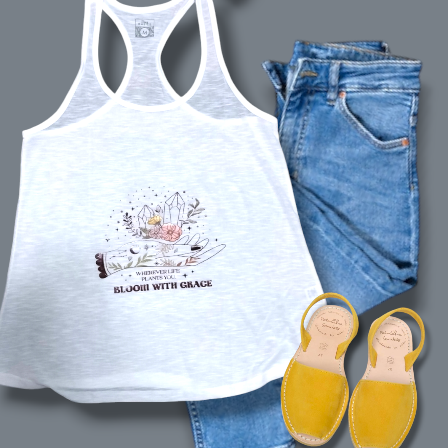 Women's Bohemian Tank Tops Clothes from Karma Goodness Designs