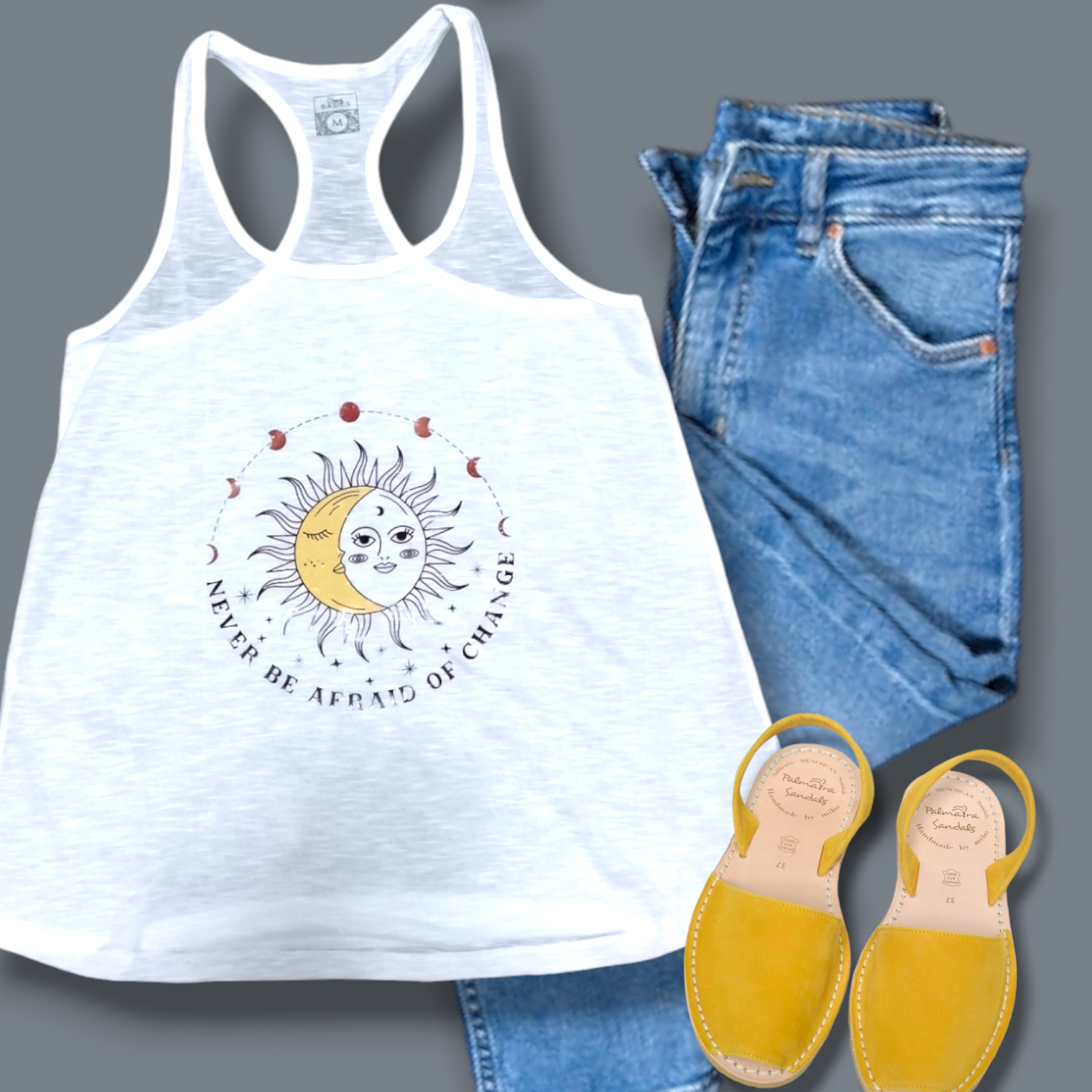 Women's Bohemian Tank Tops Clothes from Karma Goodness Designs