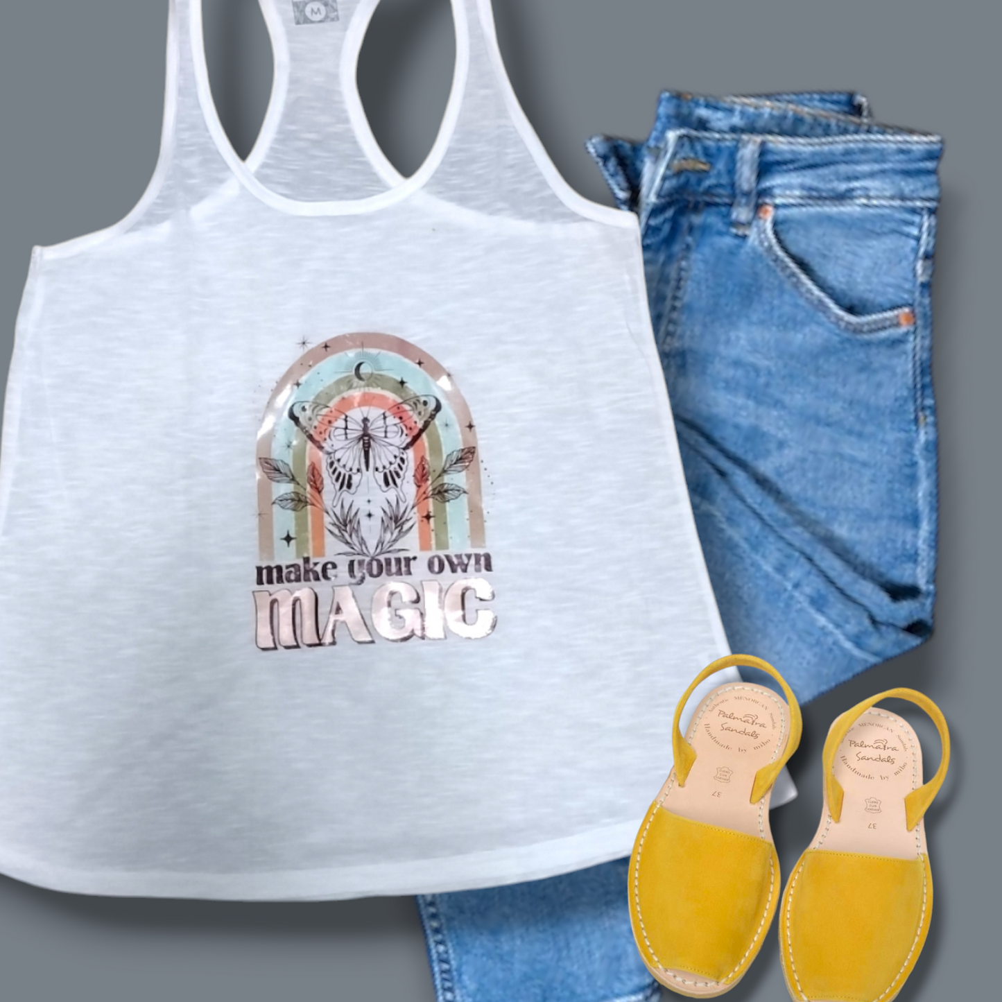 Women's Bohemian Tank Tops Clothes from Karma Goodness Designs