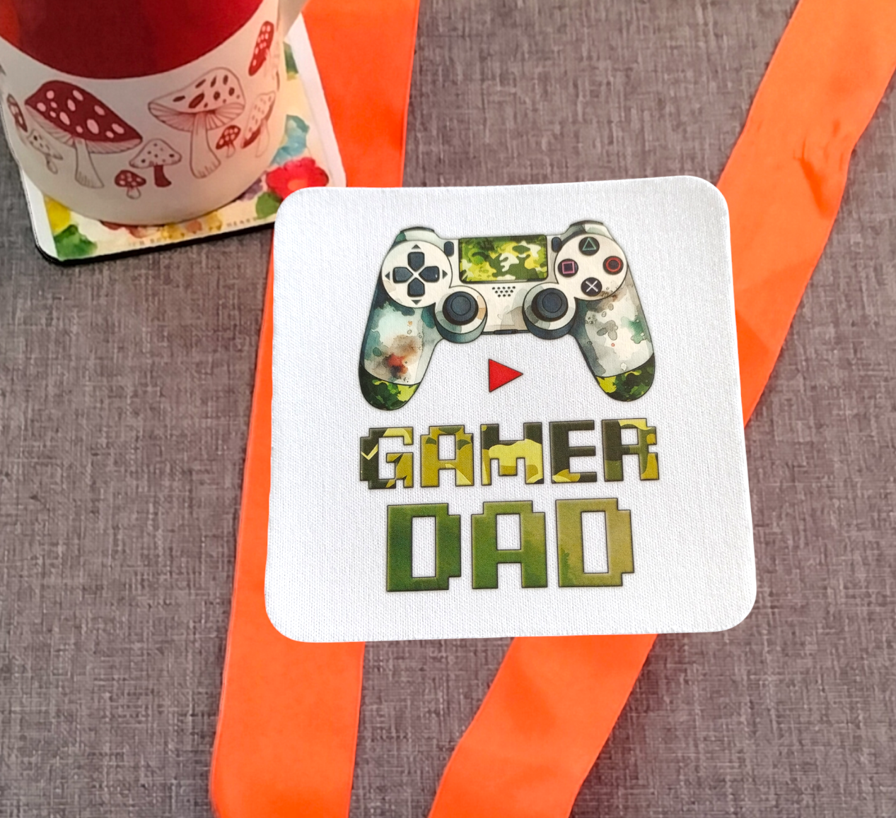 Funny Dad Coaster from Karma Goodness Designs