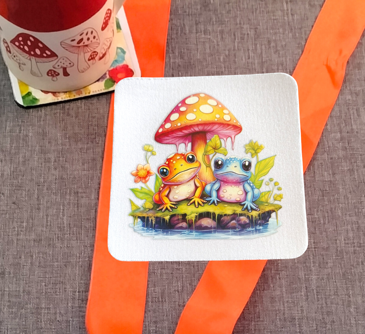 Mushroom Coaster from Karma Goodness Designs